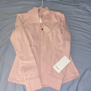 Lululemon light pink brand new define jacket!!!